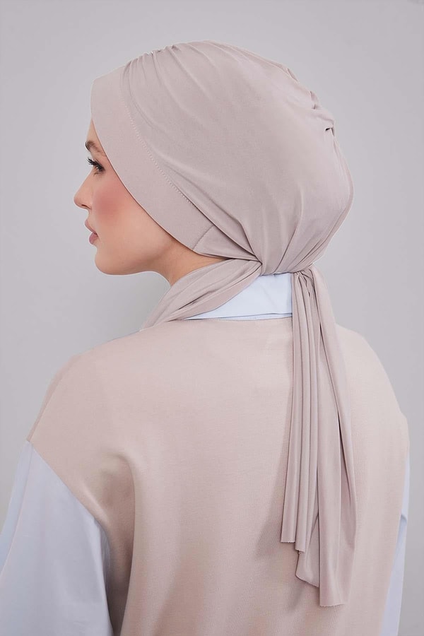 Açık Taş Kelebek Desen Hazır Şal