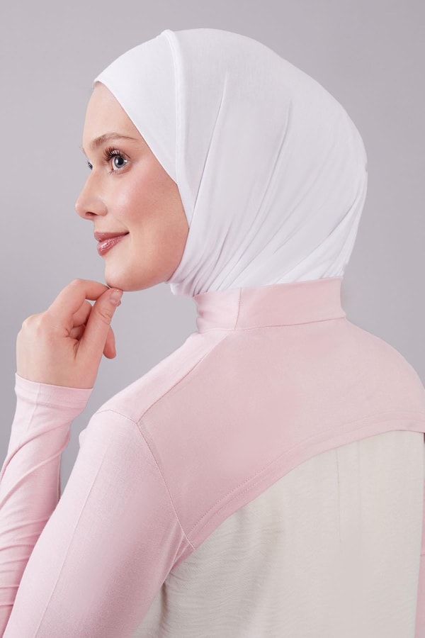 Açık Pudra Pratik Boyunluklu Kolluk