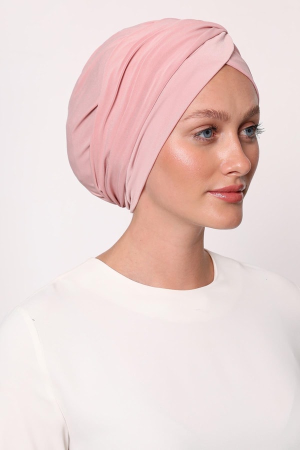 Açık Pudra Pratik Dolama Bone