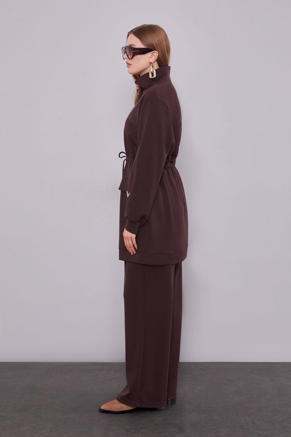 Acı Kahve Cep Aksesuar Detaylı İkili Takım