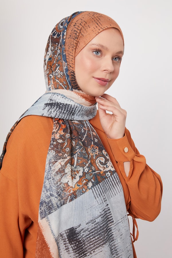 Pamuk Şal Bebe Mavisi