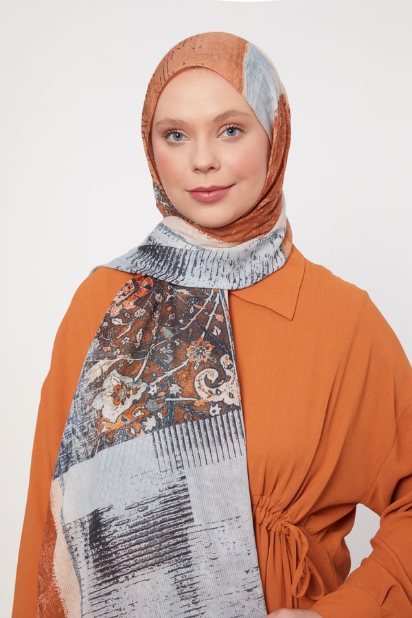 Pamuk Şal Bebe Mavisi