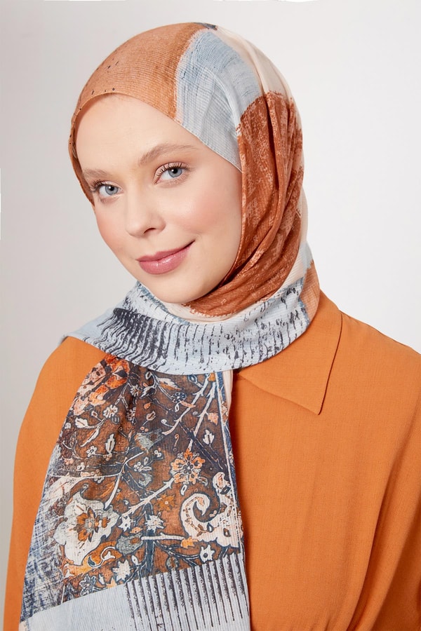 Pamuk Şal Bebe Mavisi