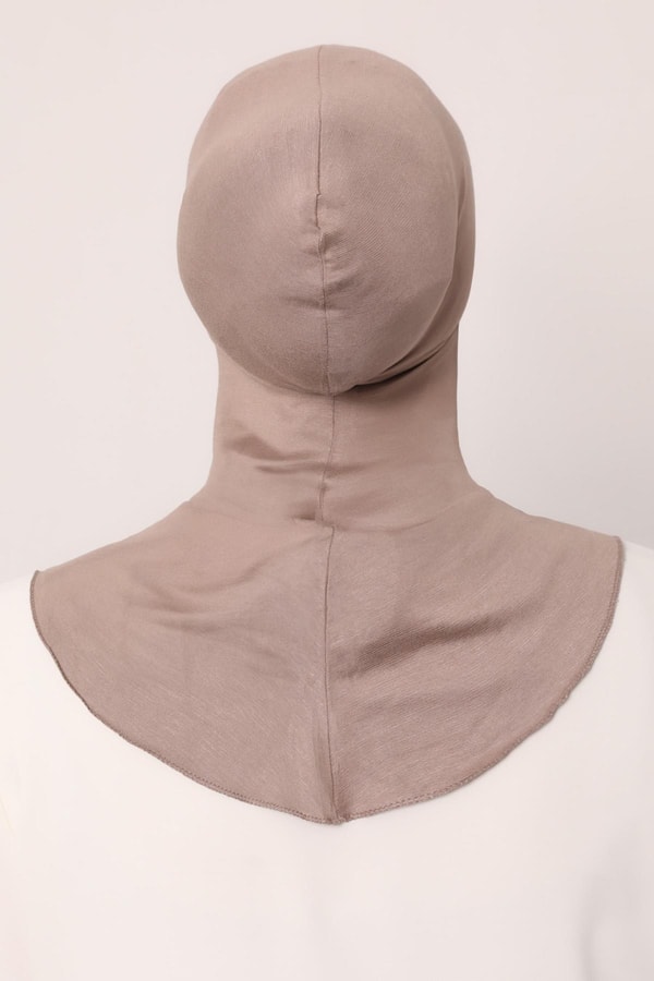 Hijabchi Büyük Boyunluklu Bone Bej