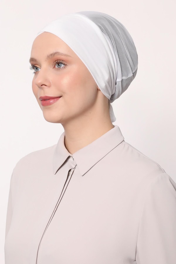 Beyaz Climafit Çapraz Bone