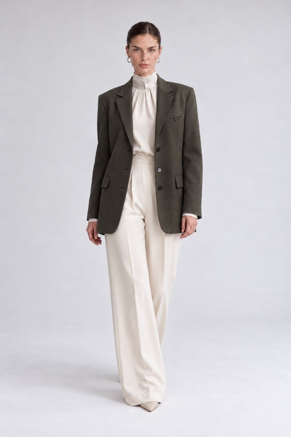 Blazer Ceket Kahve