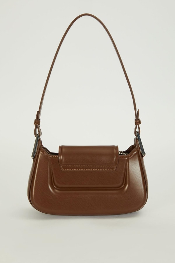 Camel Büyük Tokalı Baget Çanta