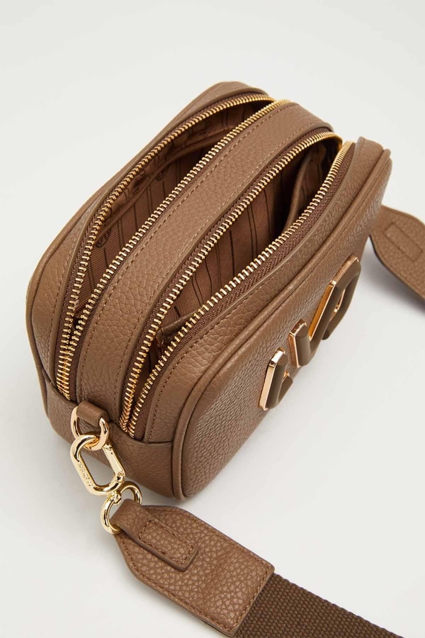 Camel Kalın Kuşak Askılı Omuz