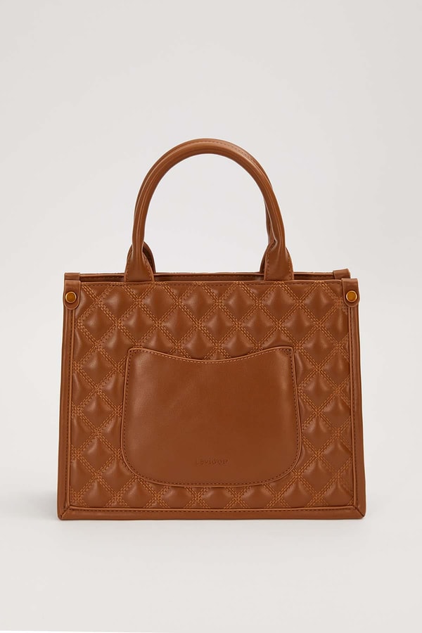 Camel Kapitone Model Sırt Çantası