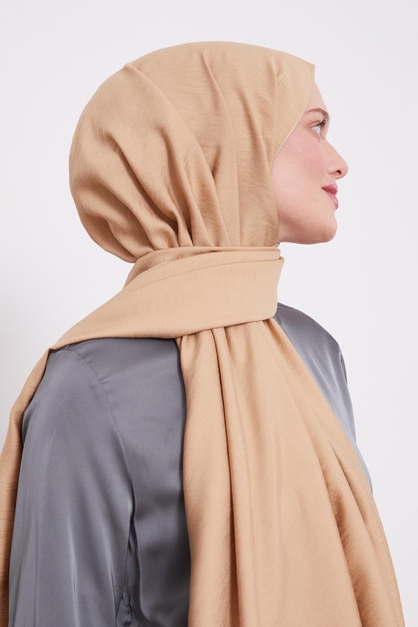 Camel Leola Düz Şal