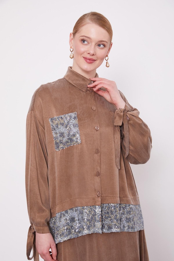 Camel Pul Payet Detaylı Cupra İkili Takım