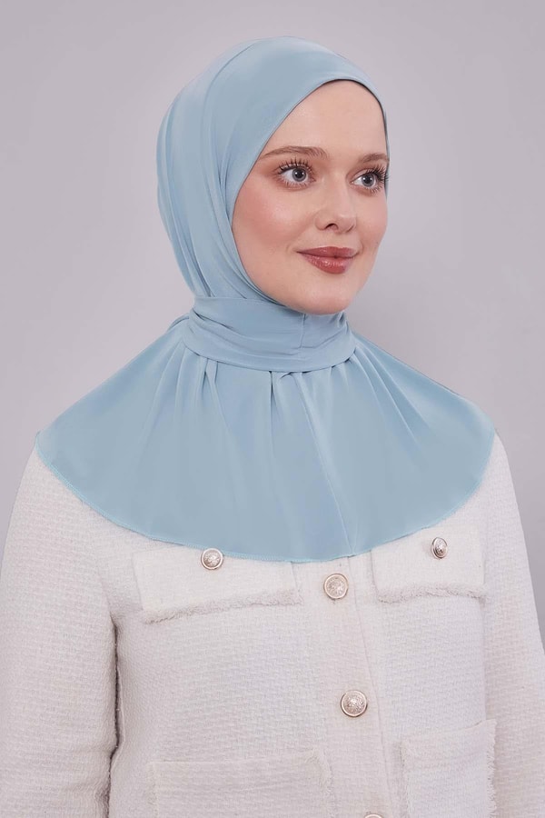 Çimen Yeşili Pratik Spor Çıtçıt Şal Bone