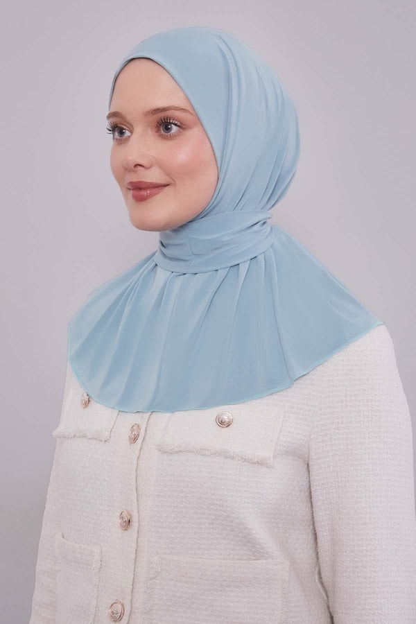 Çimen Yeşili Pratik Spor Çıtçıt Şal Bone