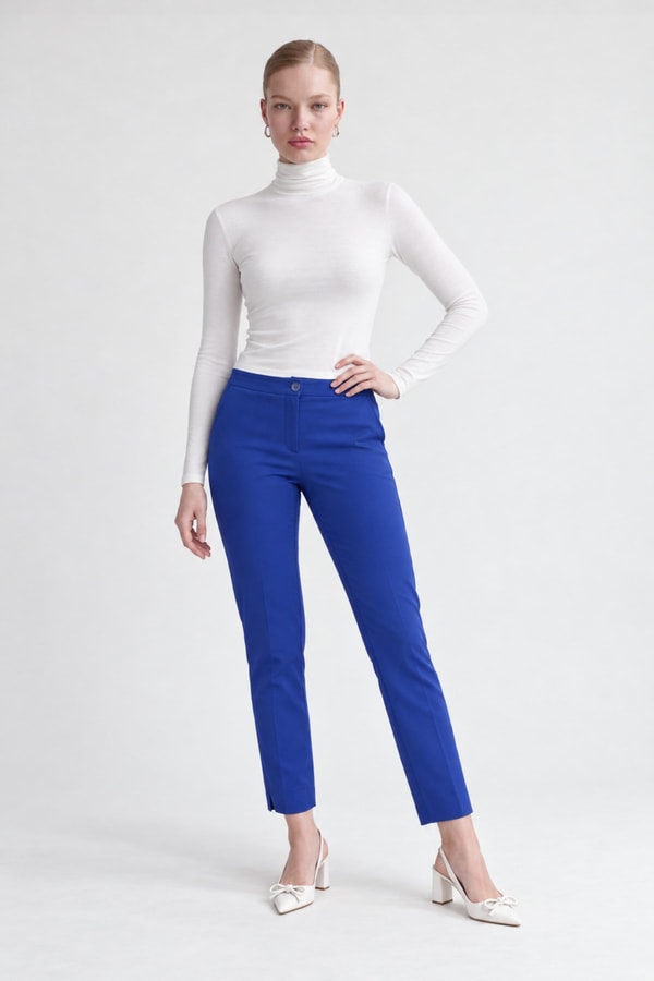 Dar Paça Pantolon Saks
