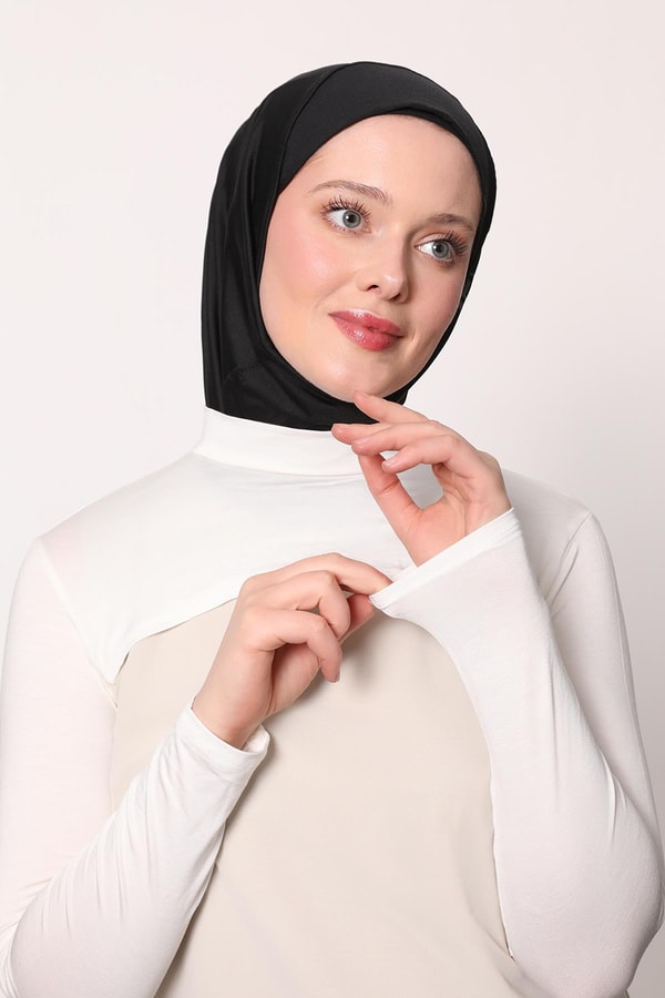 Ekru Pratik Boyunluklu Kolluk