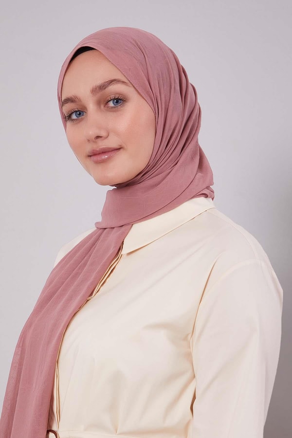 Gül Kurusu Frozen Krep Şal