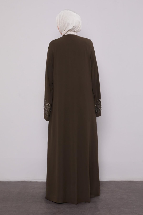 Haki Gizli Yan Cepli Ferace