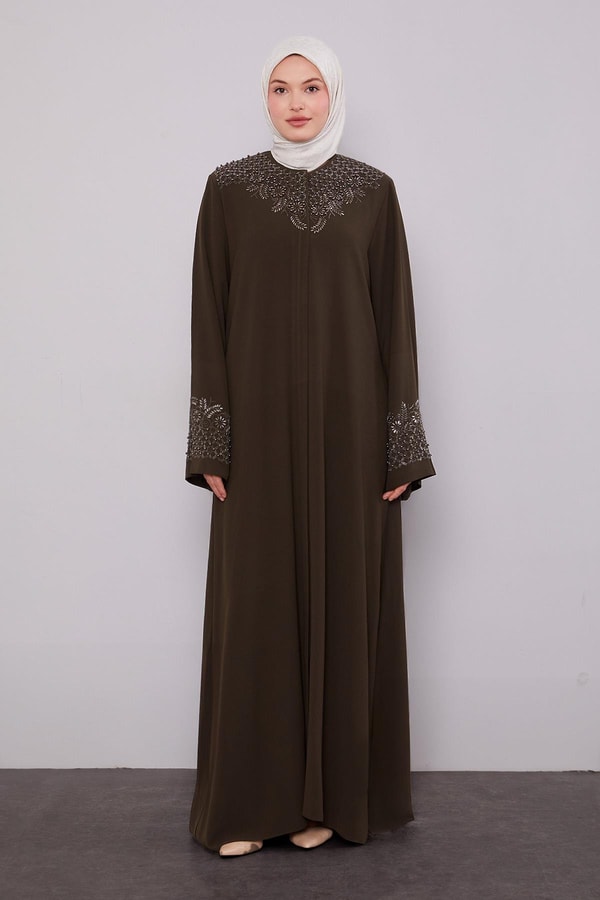 Haki Gizli Yan Cepli Ferace