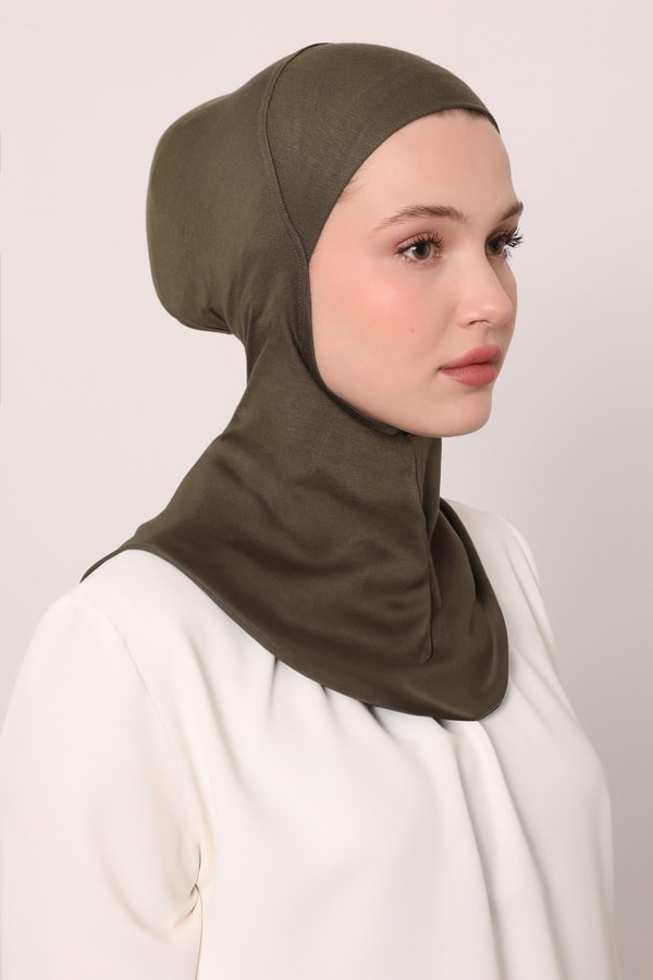 Haki Hijabchi Boyunluklu Bone