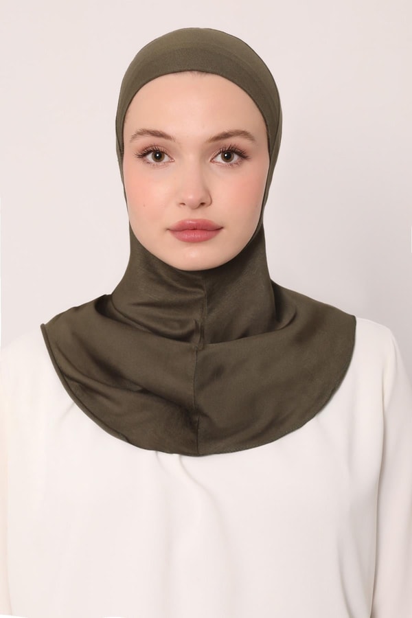 Haki Hijabchi Boyunluklu Bone