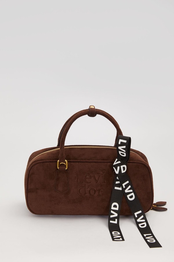 Kahve Çıtçıt Askılı Omuz Çantası