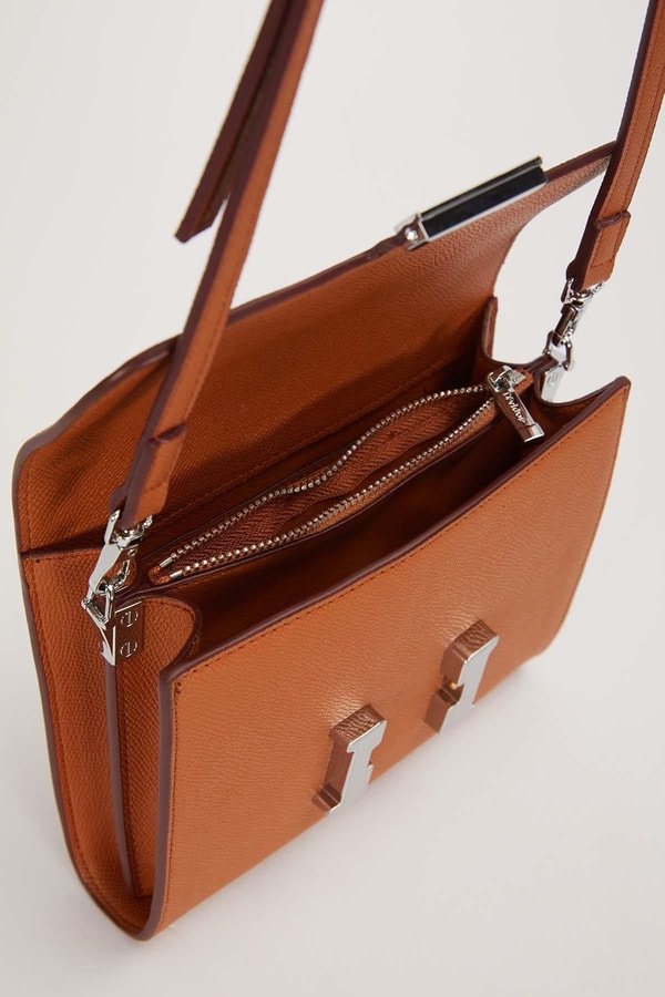 Kahve Düz Form Omuz Çantası