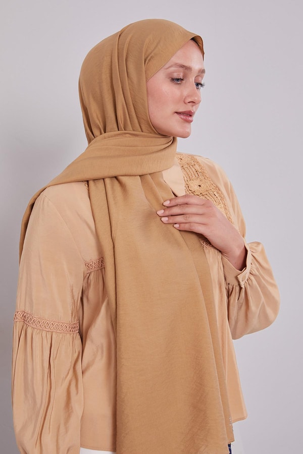 Latte Düz Adria Şal