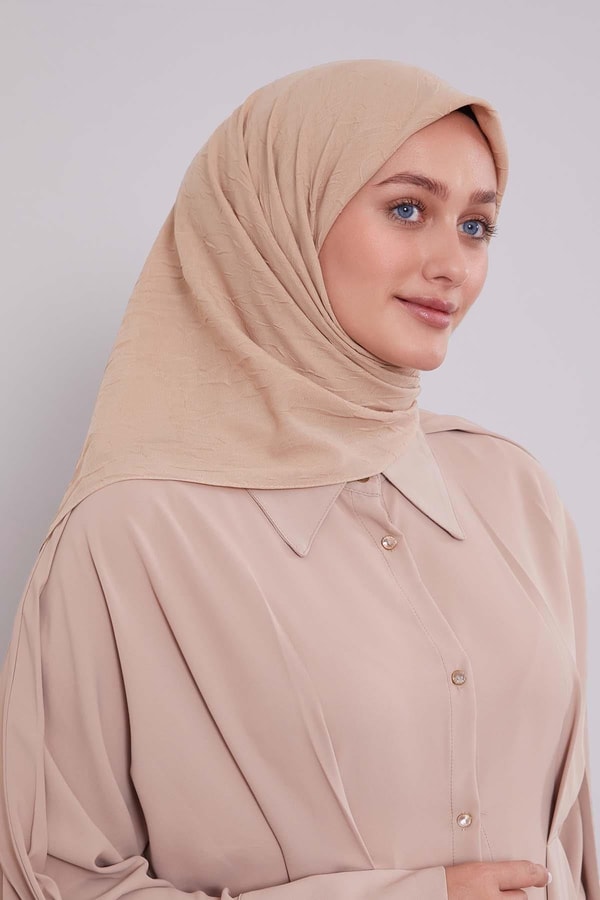 Latte Kraş Şifon Eşarp