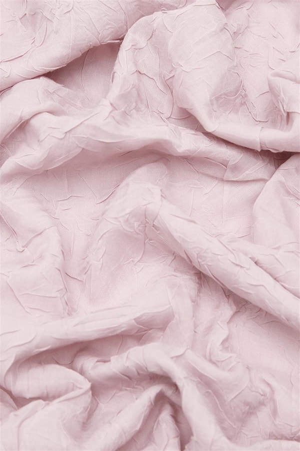 Açık Pembe Bambu Kraş Şal