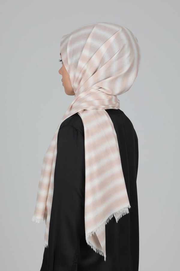 Açık Somon Verona Şal