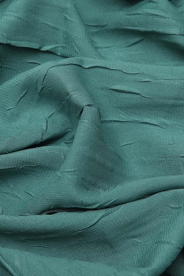 Çimen Yeşili Kraş Şifon Eşarp