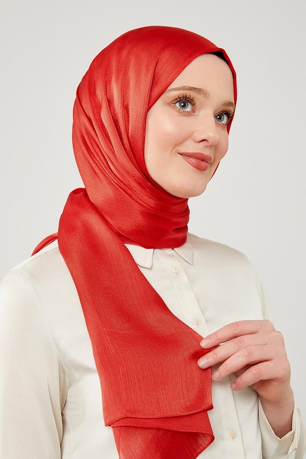 Kırmızı Janjan Şal