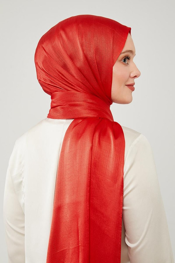 Kırmızı Janjan Şal