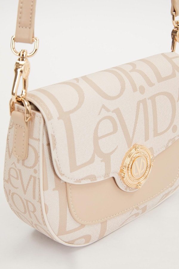 Pembe Kumaş Dokulu Omuz Çantası