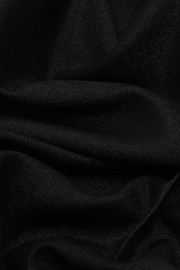 Siyah Platinum Abiye Şal