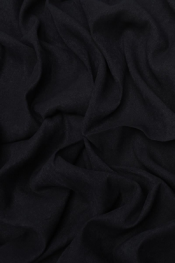 Siyah Saly Abiye Şal