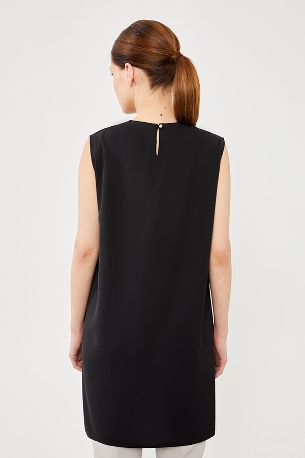 Siyah Sıfır Kol Jesica İçlik