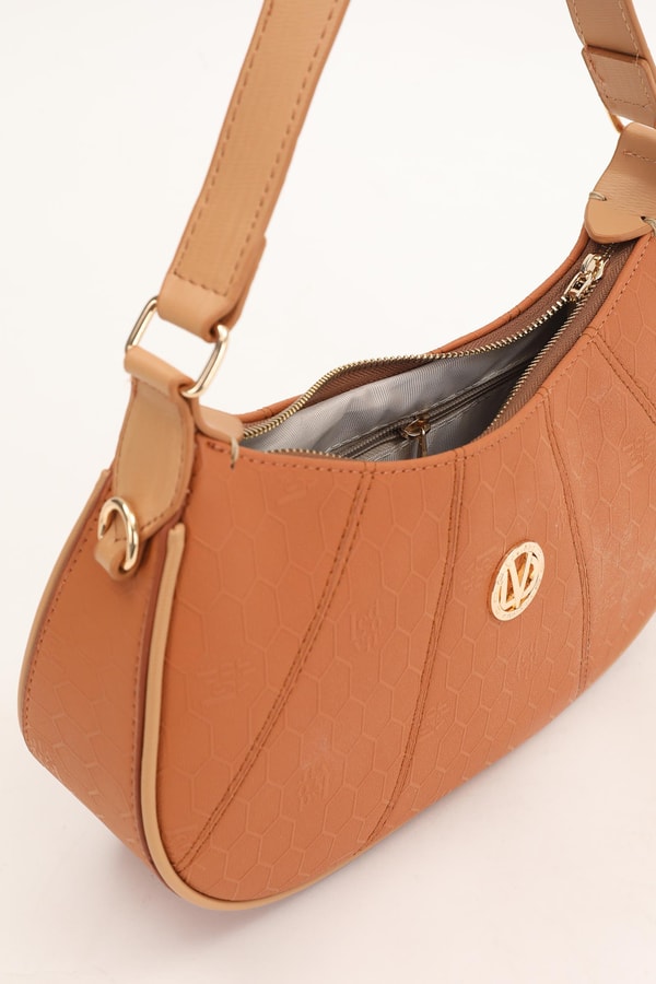 Taba Petek Baskılı El Çantası