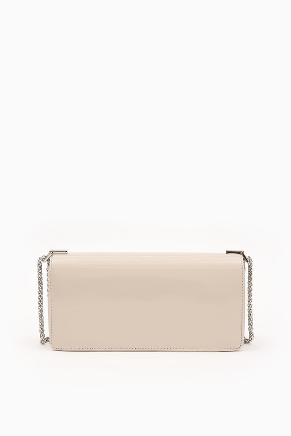 Vizon - Rugan Dikdörgen Zincirli Omuz Çantası