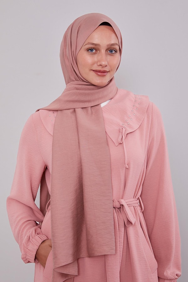 Pembe Düz Adria Şal