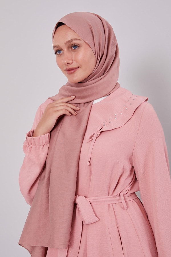 Pembe Düz Adria Şal
