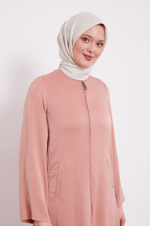 Pudra Bisiklet Yaka Basic Ferace