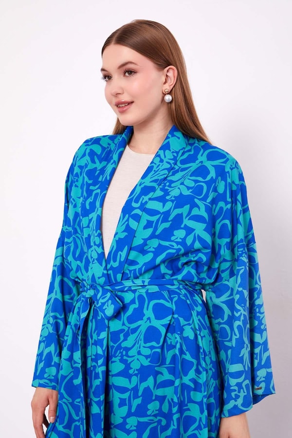 Saks Kimono Pantolon Takım