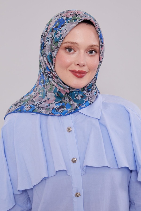 Saks Yonca Desen Soft Eşarp