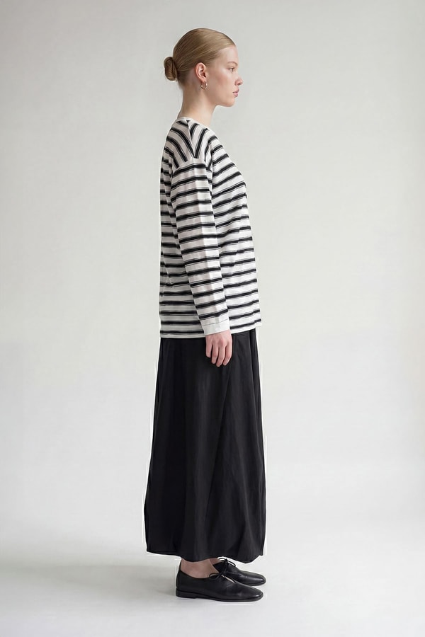 Siyah - Beyaz SWEATSHIRT