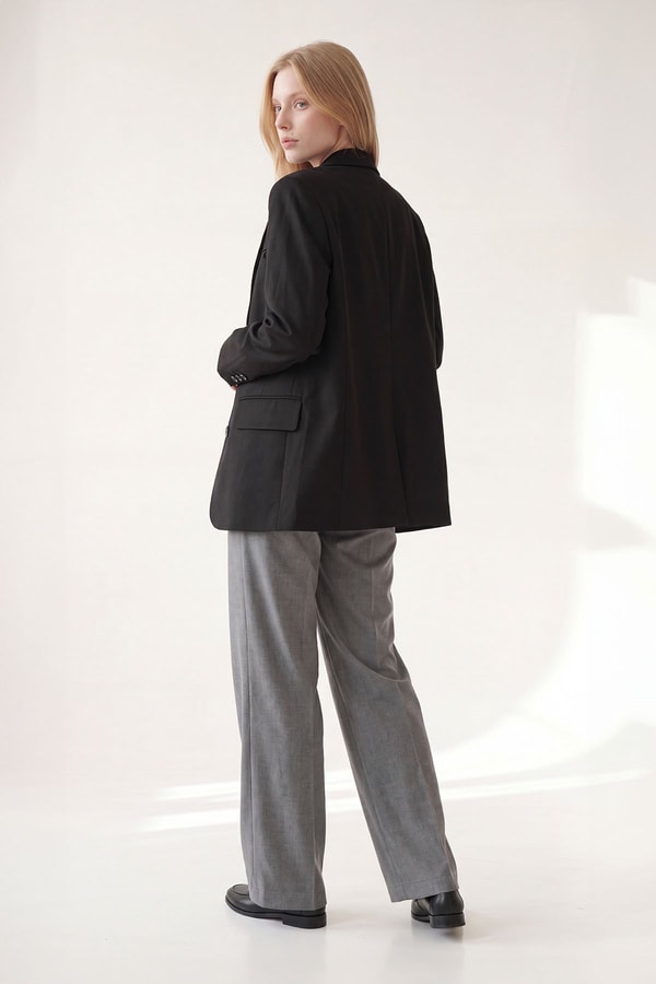 Siyah Blazer Ceket