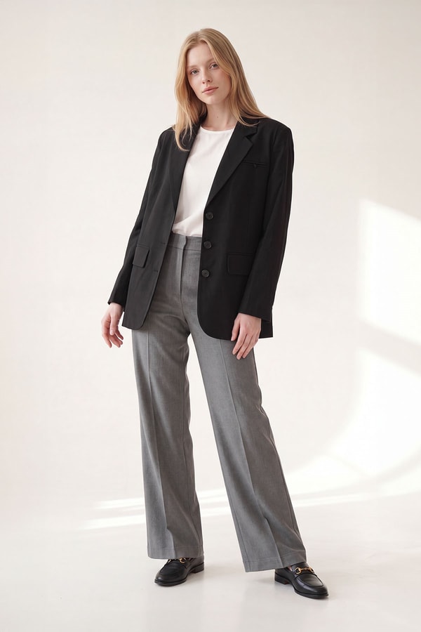 Siyah Blazer Ceket
