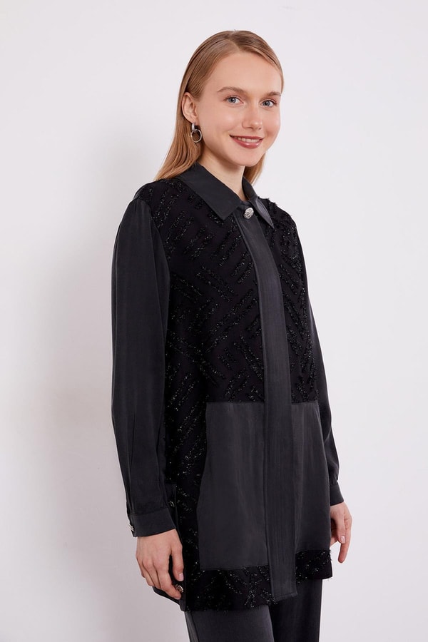 Siyah Sim Detaylı Cupra İkili Takım