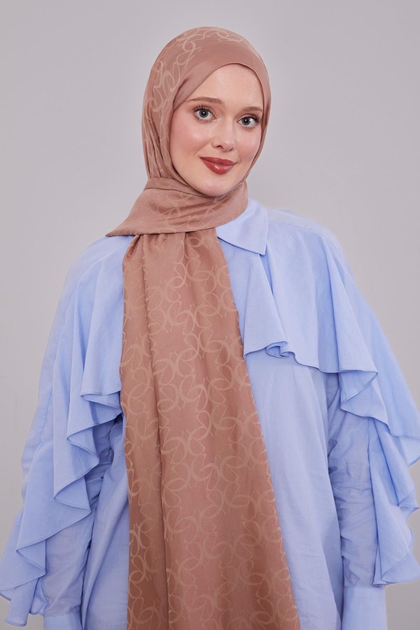Somon Geometrik Desen Grazia Şal