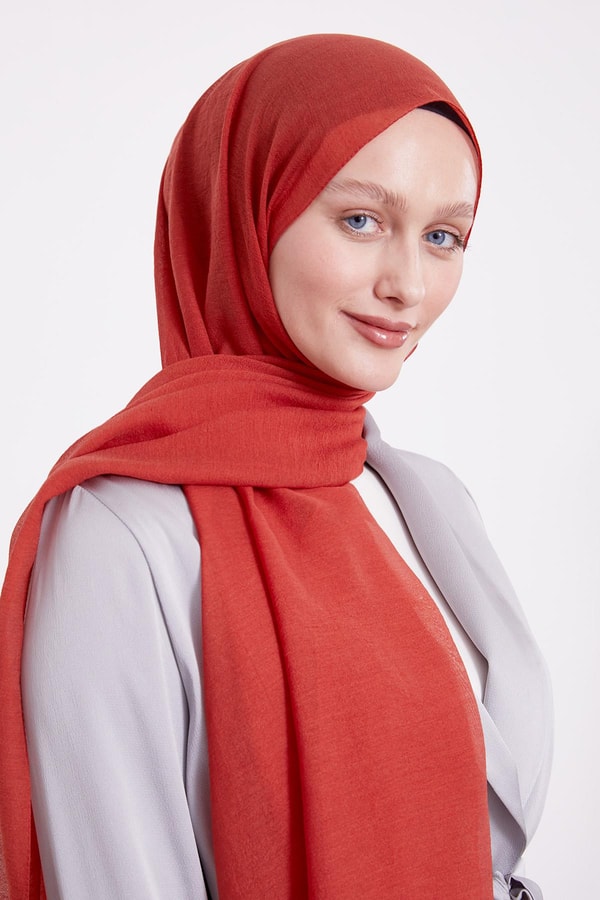 Tarçın Arlyn Düz Şal